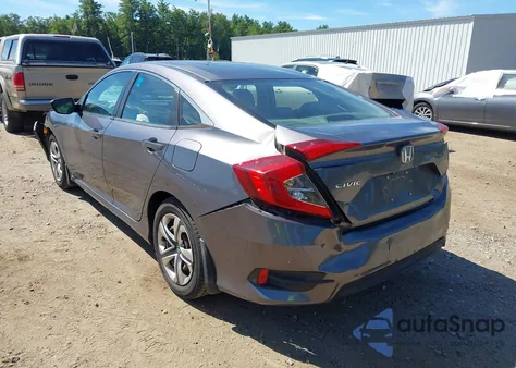 2017 Honda Civic Lx from USA, damaged, VIN 19XFC2F52HE034833